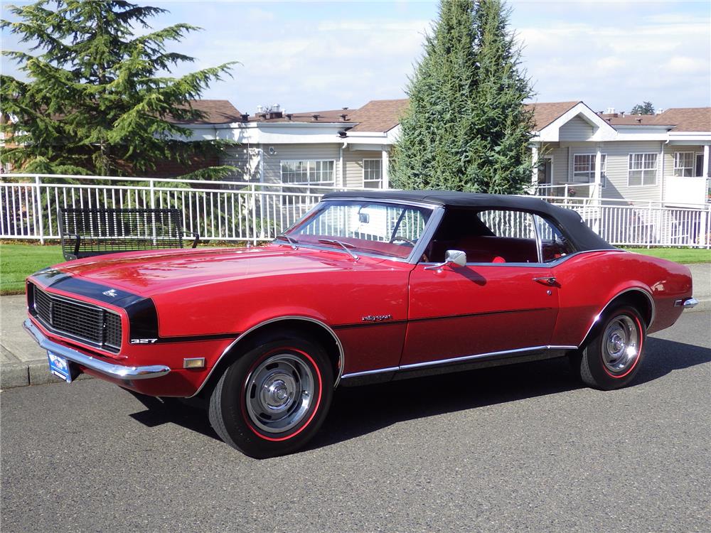 1968 CHEVROLET CAMARO RS CONVERTIBLE