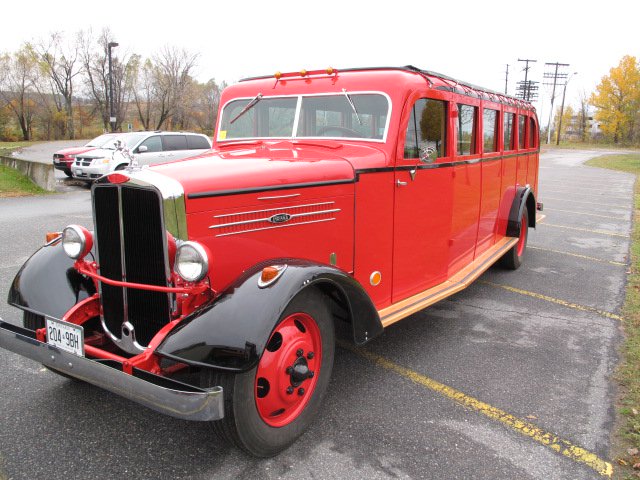 1935 WHITE CUSTOM BUS