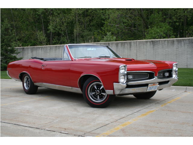 1967 PONTIAC GTO CONVERTIBLE