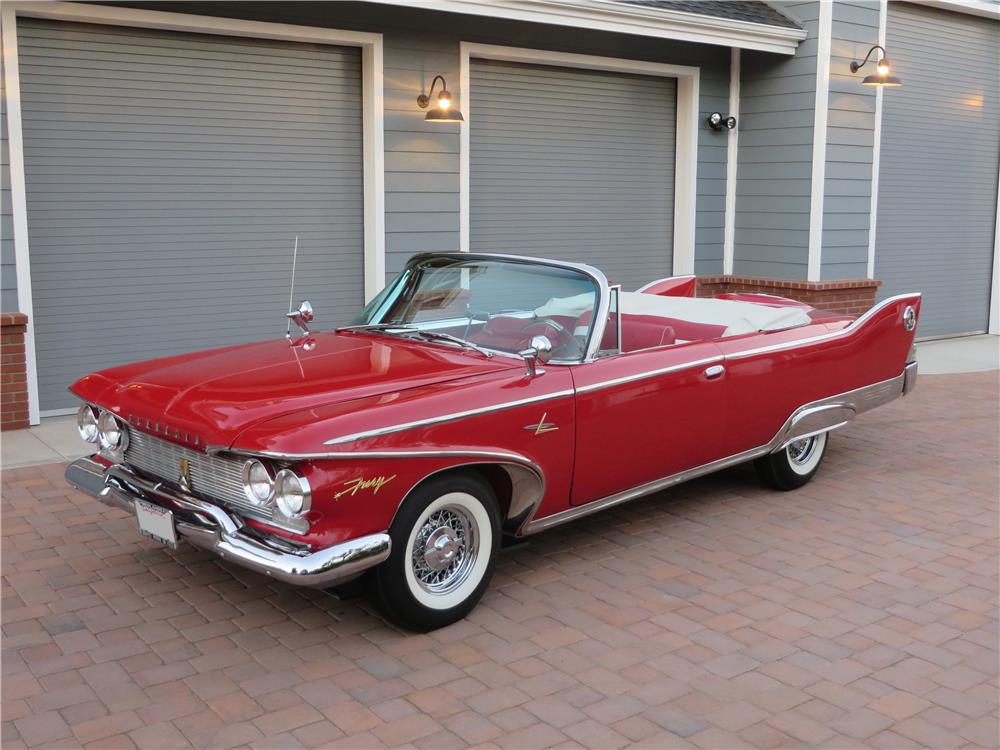 1960 PLYMOUTH FURY CONVERTIBLE