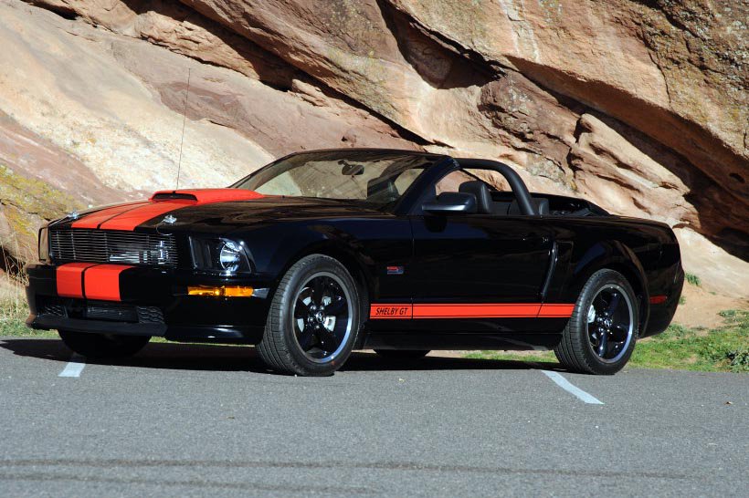 2008 SHELBY GT BARRETT-JACKSON EDITION CONVERTIBLE