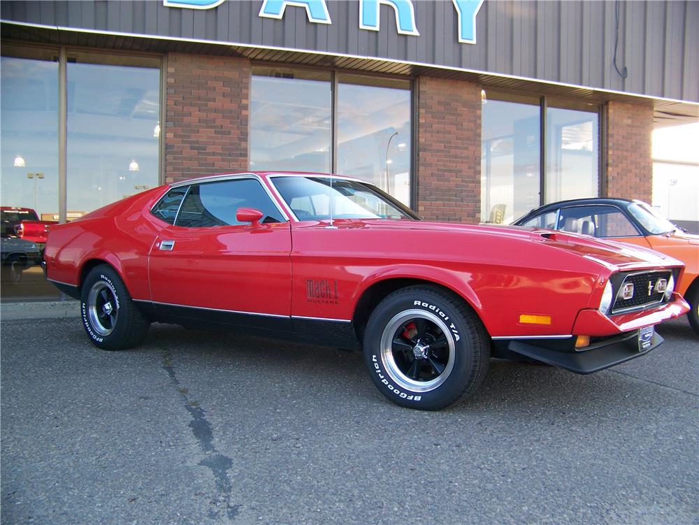 1971 FORD MUSTANG MACH 1 FASTBACK