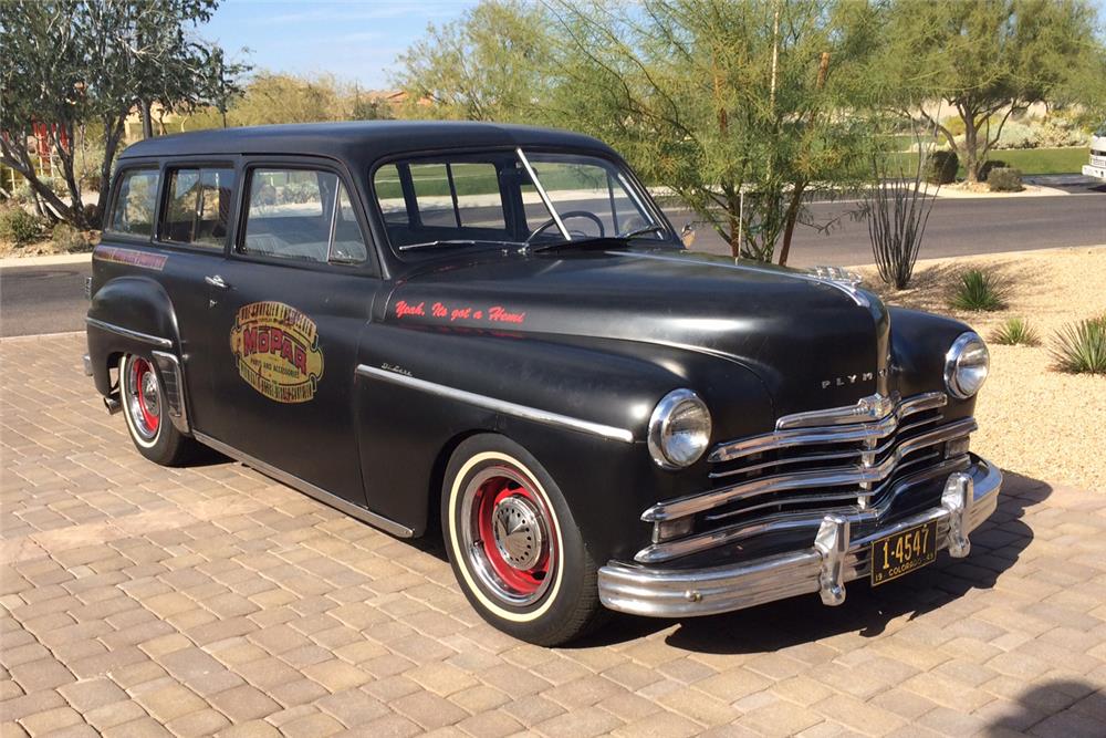 1949 PLYMOUTH SUBURBAN CUSTOM WAGON