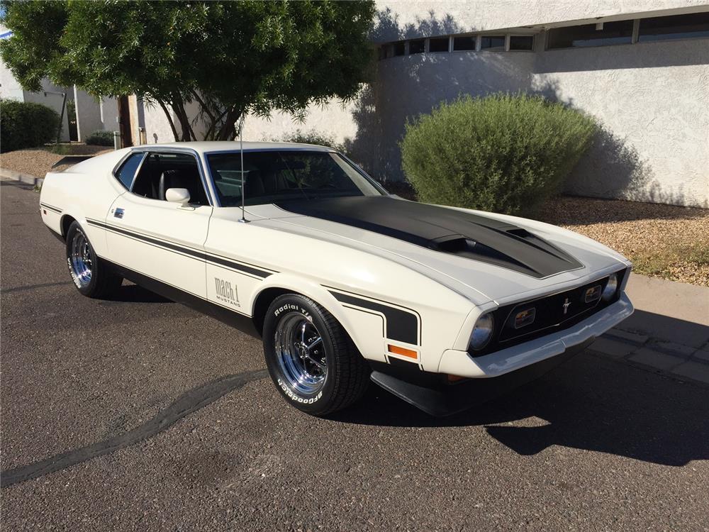 1971 FORD MUSTANG MACH 1 FASTBACK