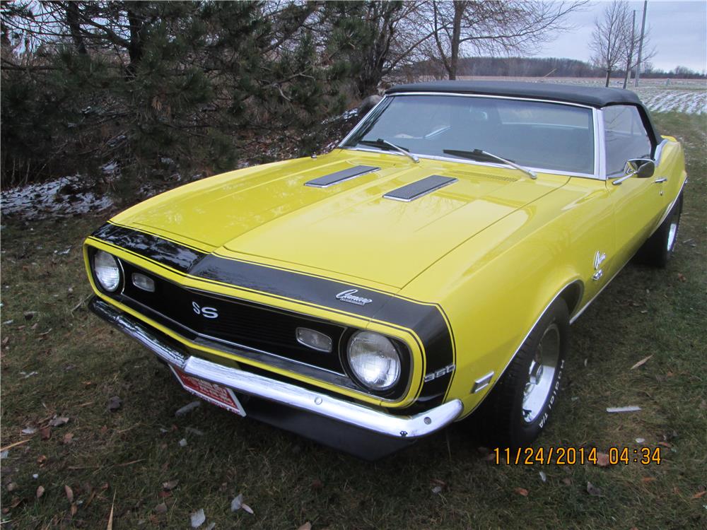 1968 CHEVROLET CAMARO SS CONVERTIBLE