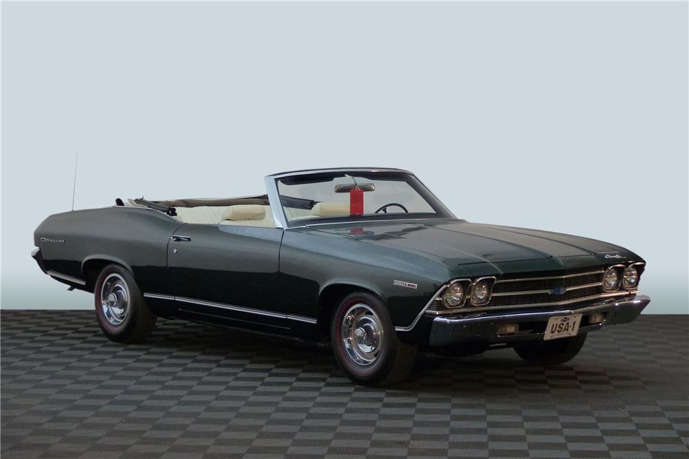 1969 CHEVROLET CHEVELLE MALIBU CONVERTIBLE