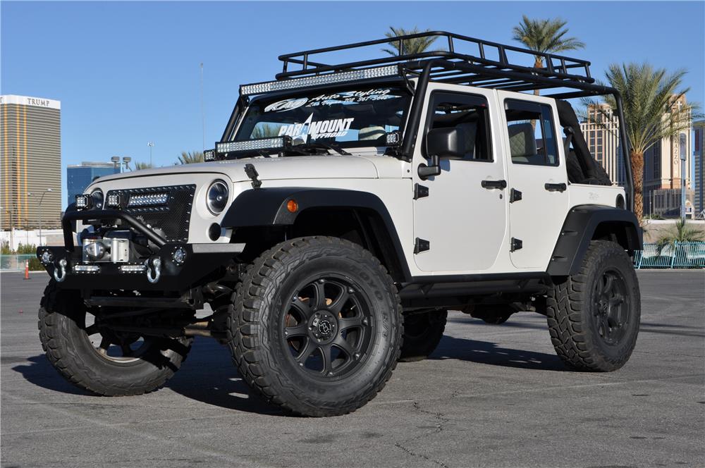 2011 JEEP WRANGLER UNLIMITED CUSTOM SUV