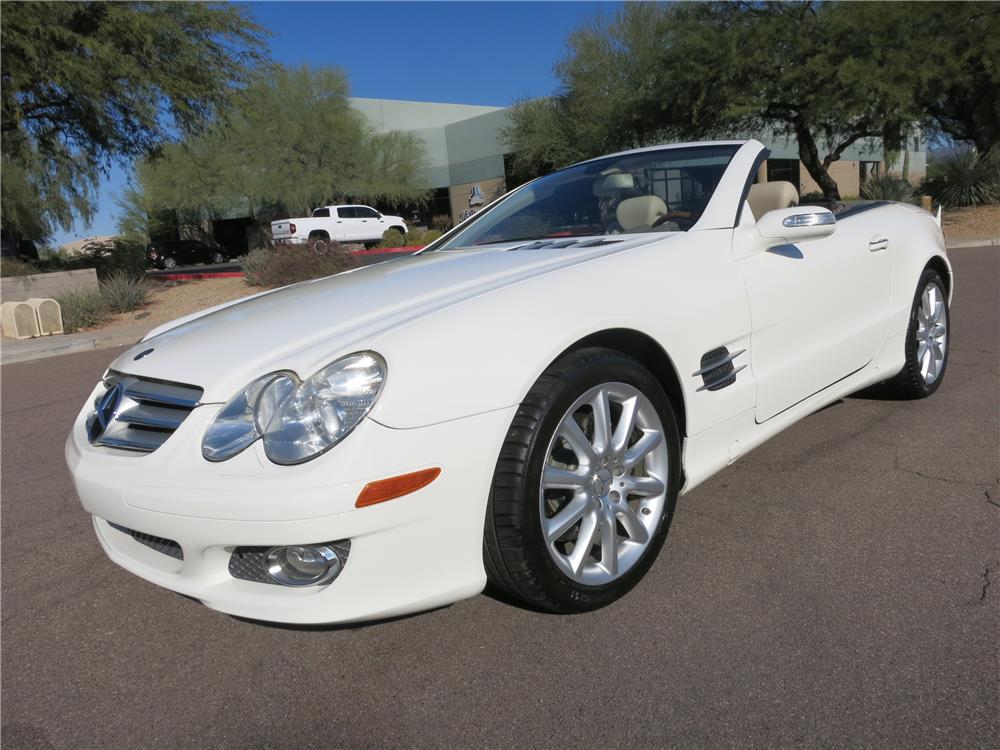 2007 MERCEDES-BENZ SL550 CONVERTIBLE