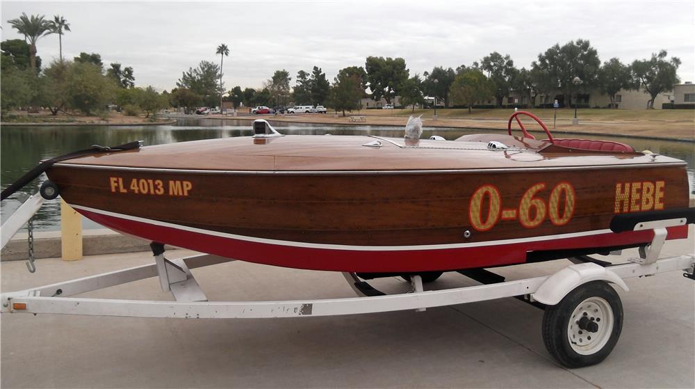 1933 SOMMERSET BOATWORKS RACE BOAT