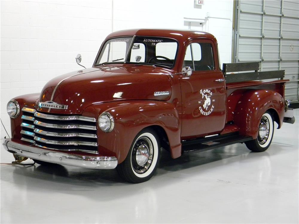 1951 CHEVROLET 5 WINDOW PICKUP