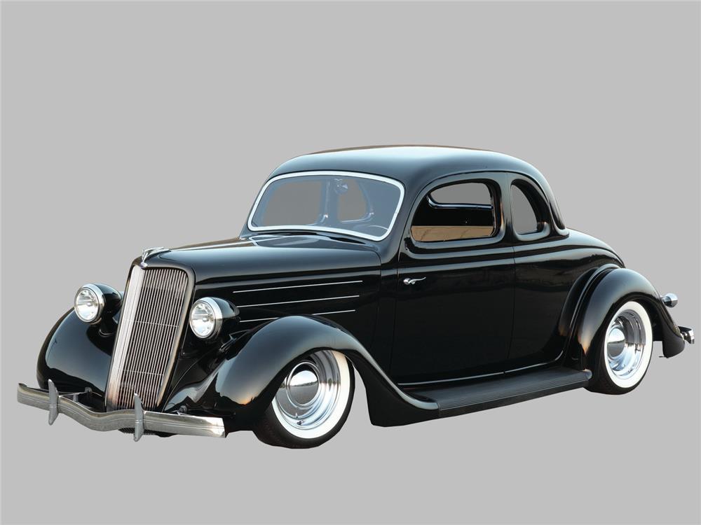 1935 CHEVROLET CUSTOM 5-WINDOW COUPE