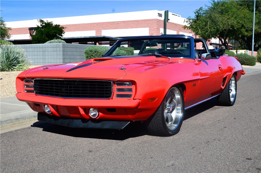 1969 CHEVROLET CAMARO CUSTOM CONVERTIBLE