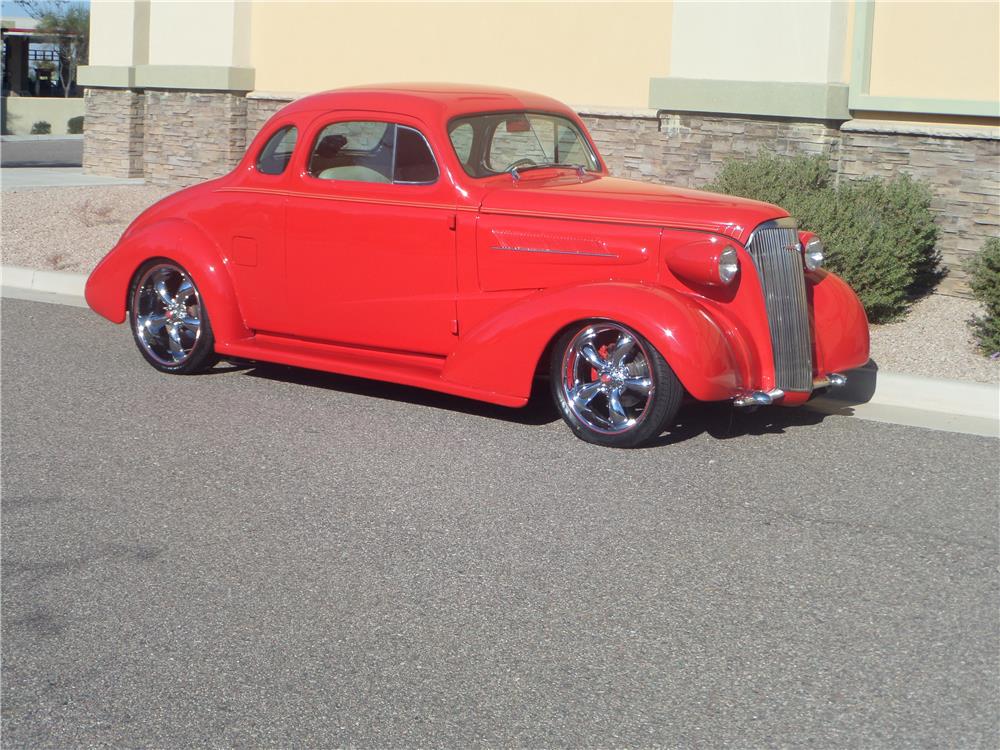 1937 CHEVROLET MASTER CUSTOM 2 DOOR COUPE