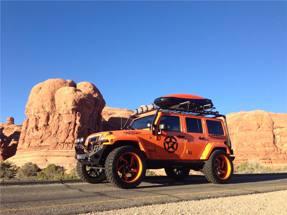 2012 JEEP WRANGLER UNLIMITED CUSTOM SUV