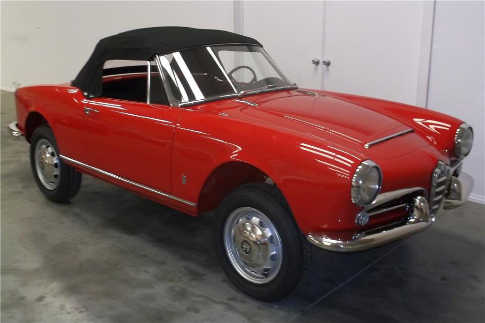 1963 ALFA ROMEO GIULIA SPIDER