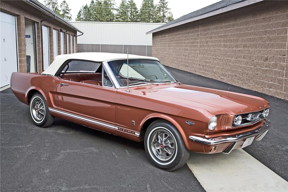 1966 FORD MUSTANG GT CONVERTIBLE