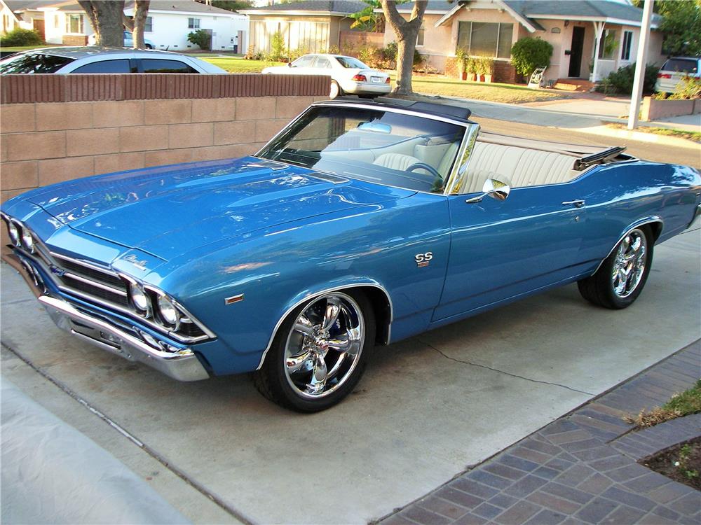 1969 CHEVROLET CHEVELLE SS CUSTOM CONVERTIBLE