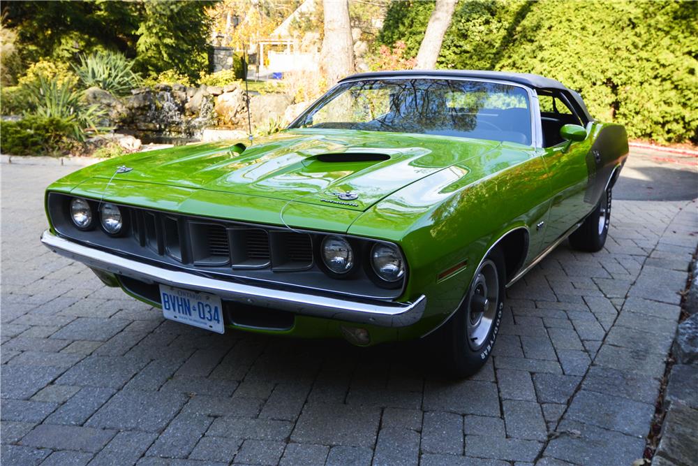 1971 PLYMOUTH BARRACUDA CONVERTIBLE