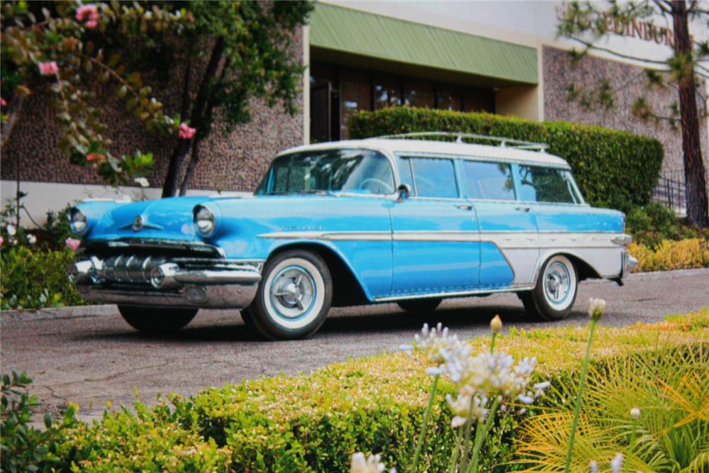 1957 PONTIAC STAR CHIEF CUSTOM SAFARI WAGON