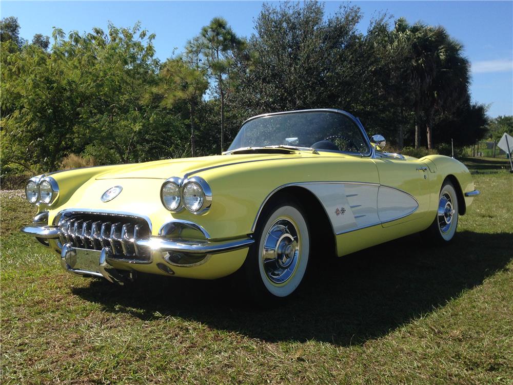 1958 CHEVROLET CORVETTE CONVERTIBLE