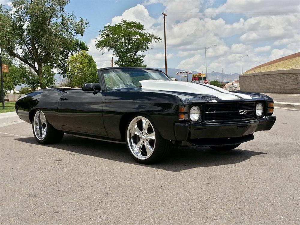 1971 CHEVROLET CHEVELLE MALIBU SS CUSTOM CONVERTIBLE