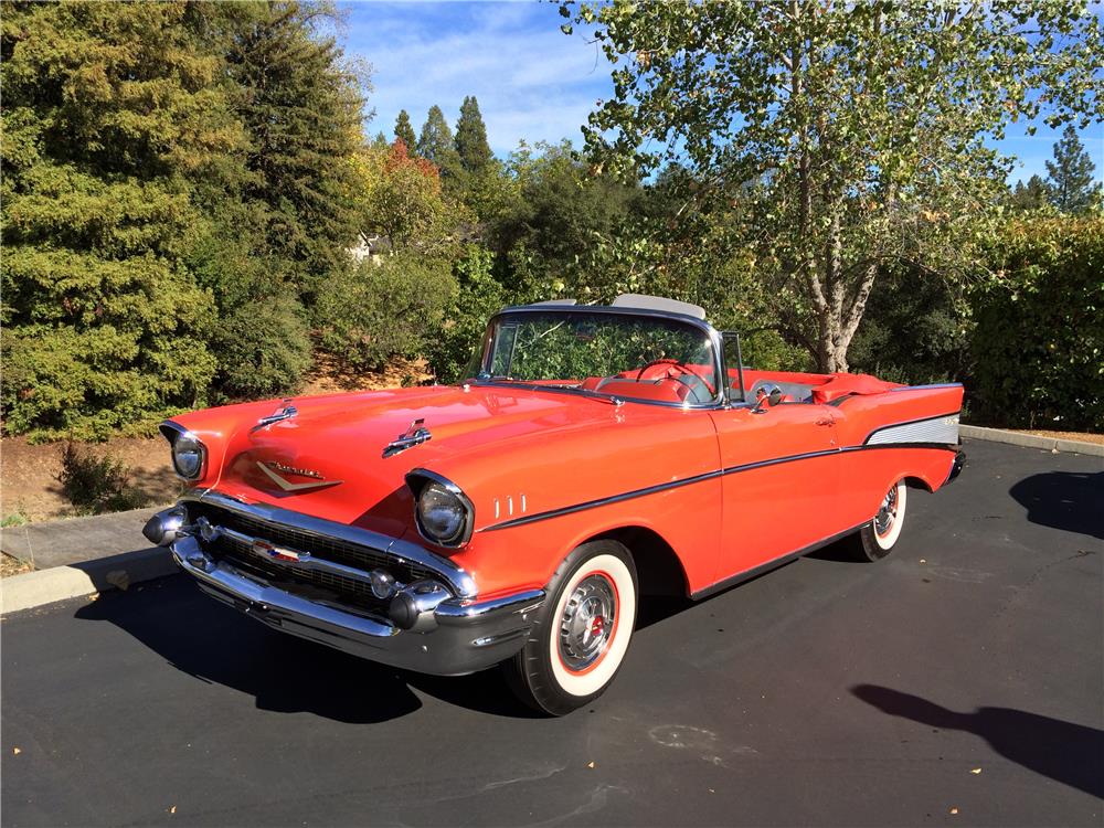 1957 CHEVROLET BEL AIR CONVERTIBLE