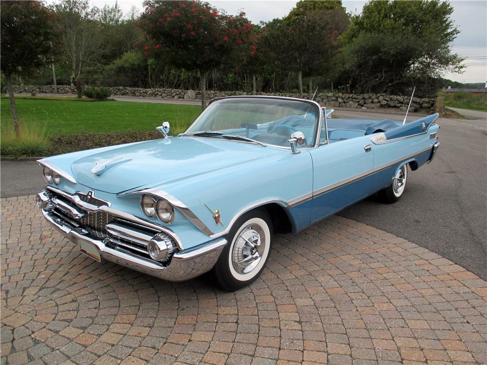 1959 DODGE CUSTOM ROYAL SUPER D CONVERTIBLE