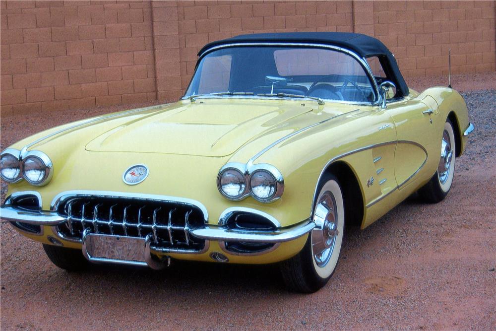 1958 CHEVROLET CORVETTE CONVERTIBLE