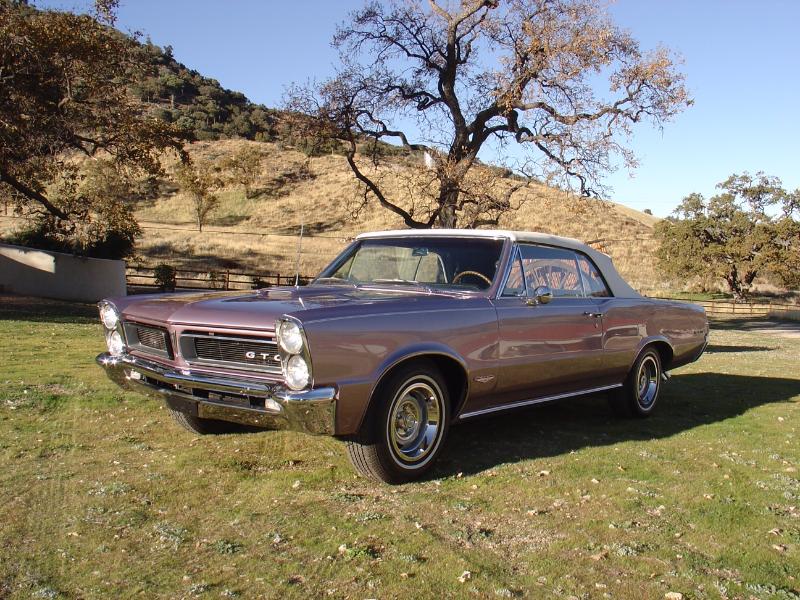 1965 PONTIAC GTO CONVERTIBLE