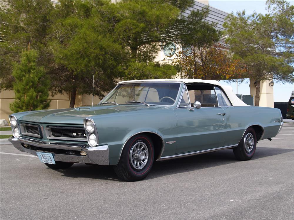 1965 PONTIAC GTO CONVERTIBLE