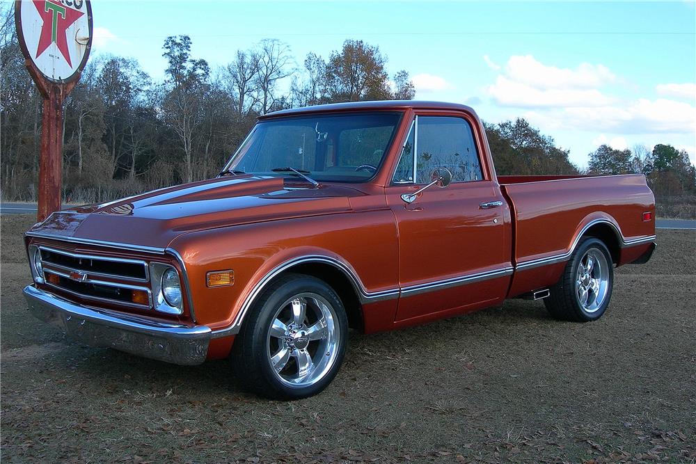 1968 CHEVROLET C-10 CUSTOM SHORTBED PICKUP