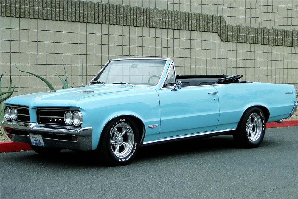 1964 PONTIAC LEMANS CUSTOM CONVERTIBLE