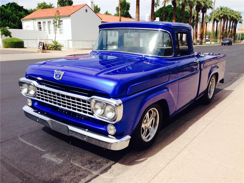 1958 FORD F-100 CUSTOM PICKUP