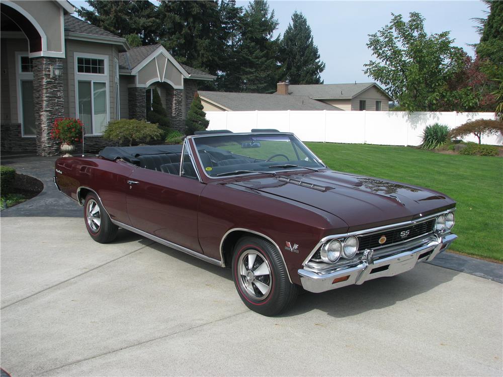 1966 CHEVROLET CHEVELLE SS CONVERTIBLE