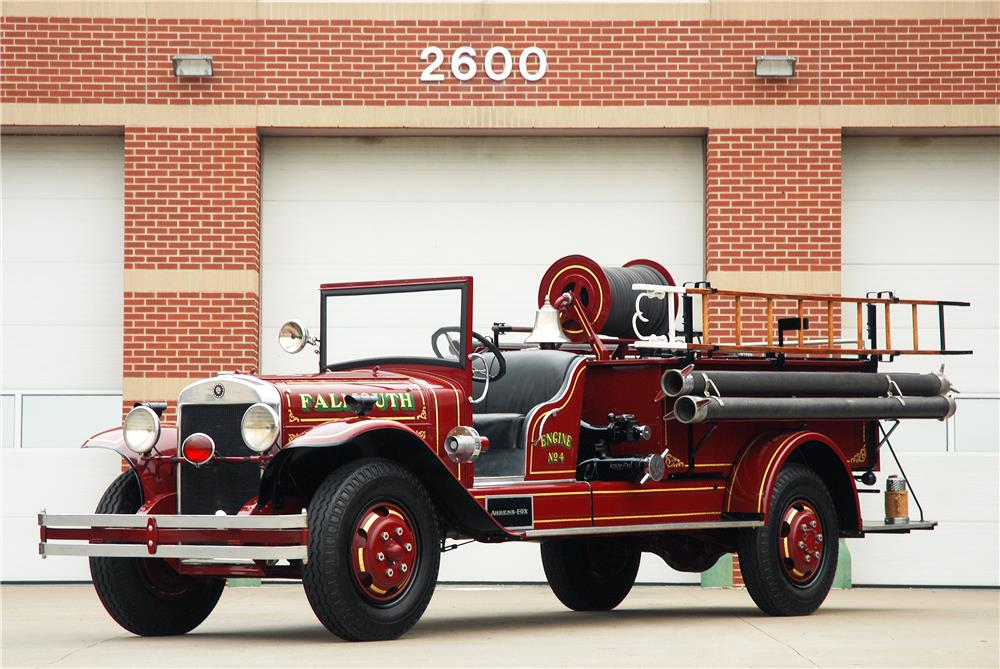 1930 AHRENS FOX MODEL V FIRE TRUCK