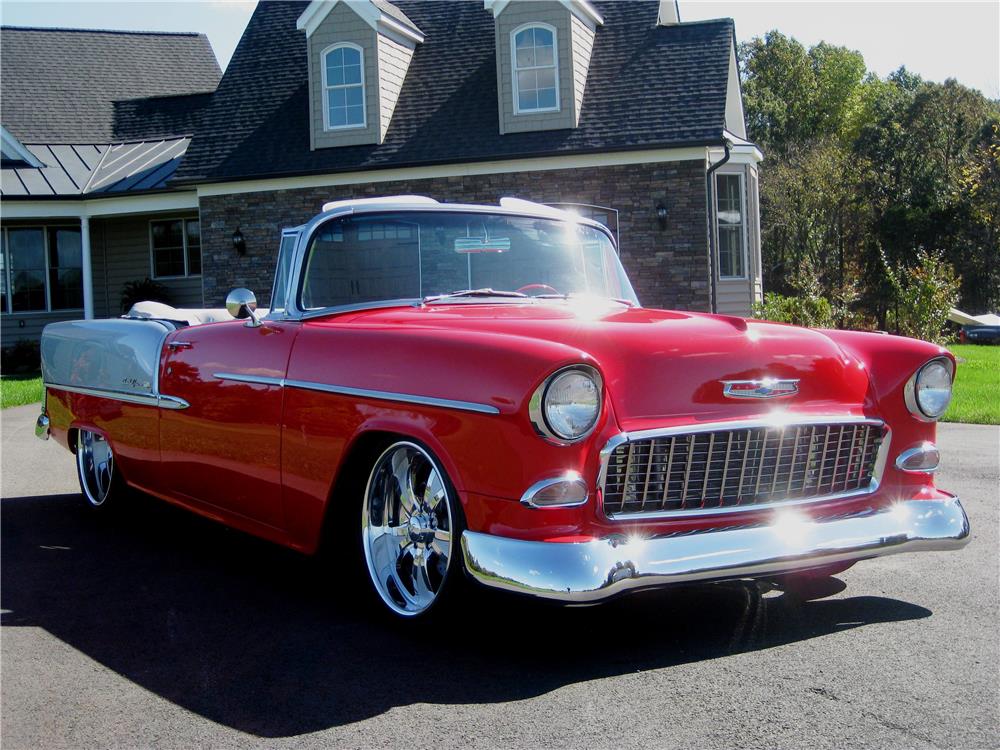 1955 CHEVROLET BEL AIR CUSTOM CONVERTIBLE