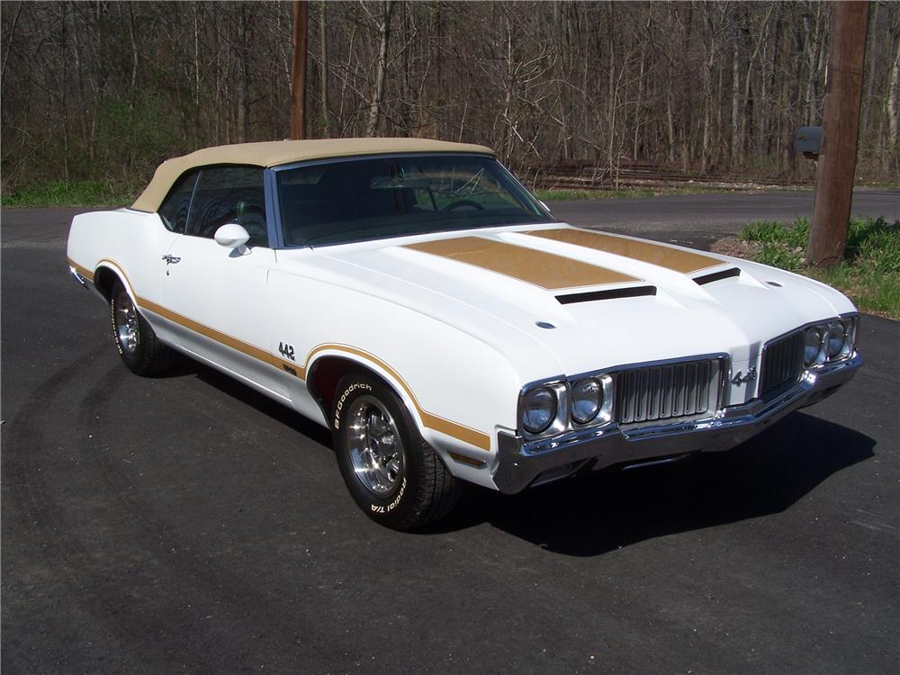 1970 OLDSMOBILE 442 W30 CONVERTIBLE