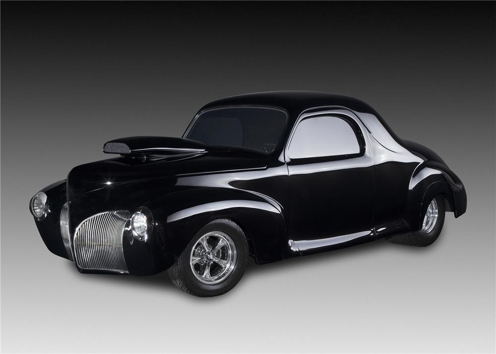 1941 LINCOLN ZEPHYR CUSTOM 3 WINDOW COUPE