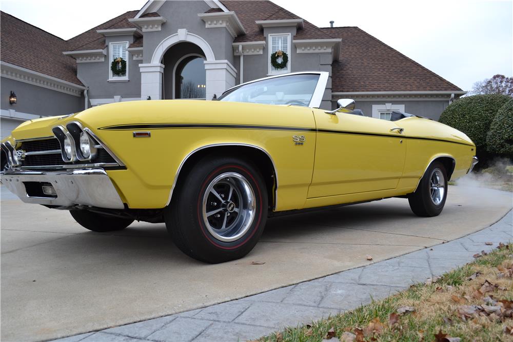 1969 CHEVROLET CHEVELLE SS 396 CONVERTIBLE