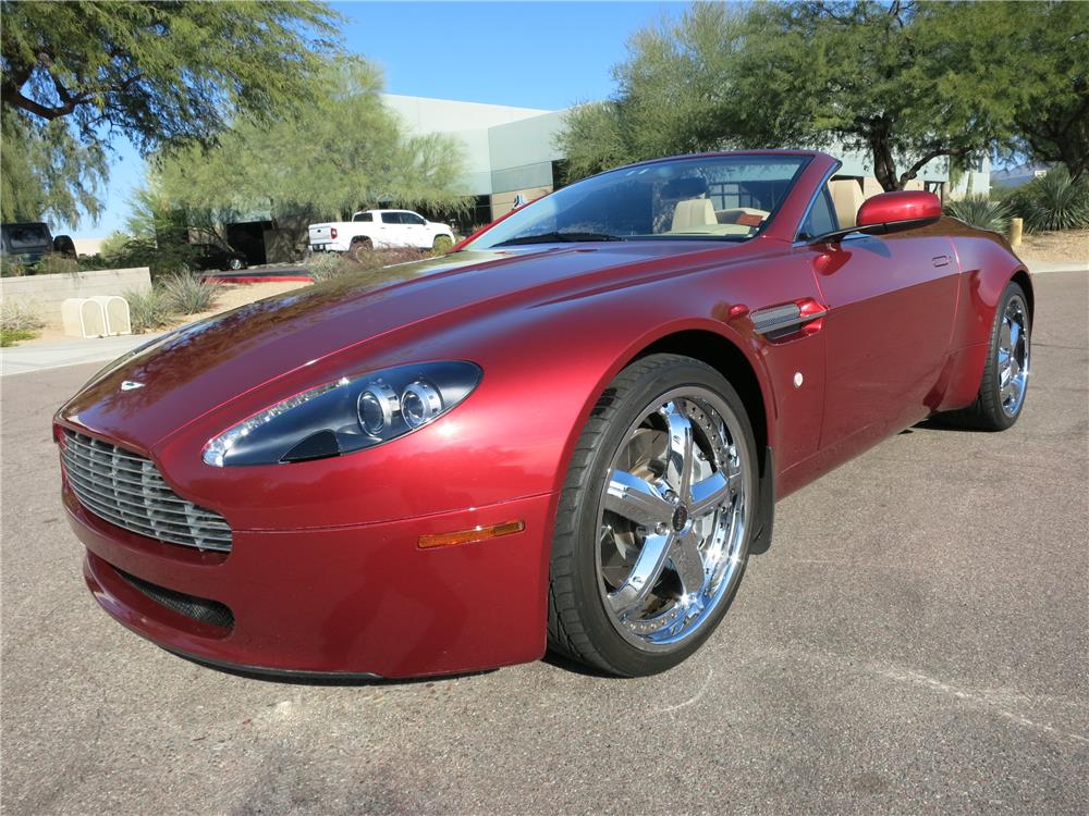 2008 ASTON MARTIN VANTAGE CONVERTIBLE