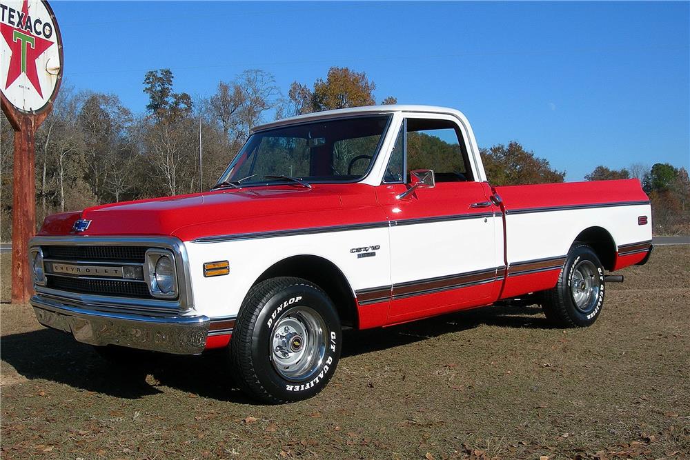 1969 CHEVROLET C-10 CUSTOM  PICKUP