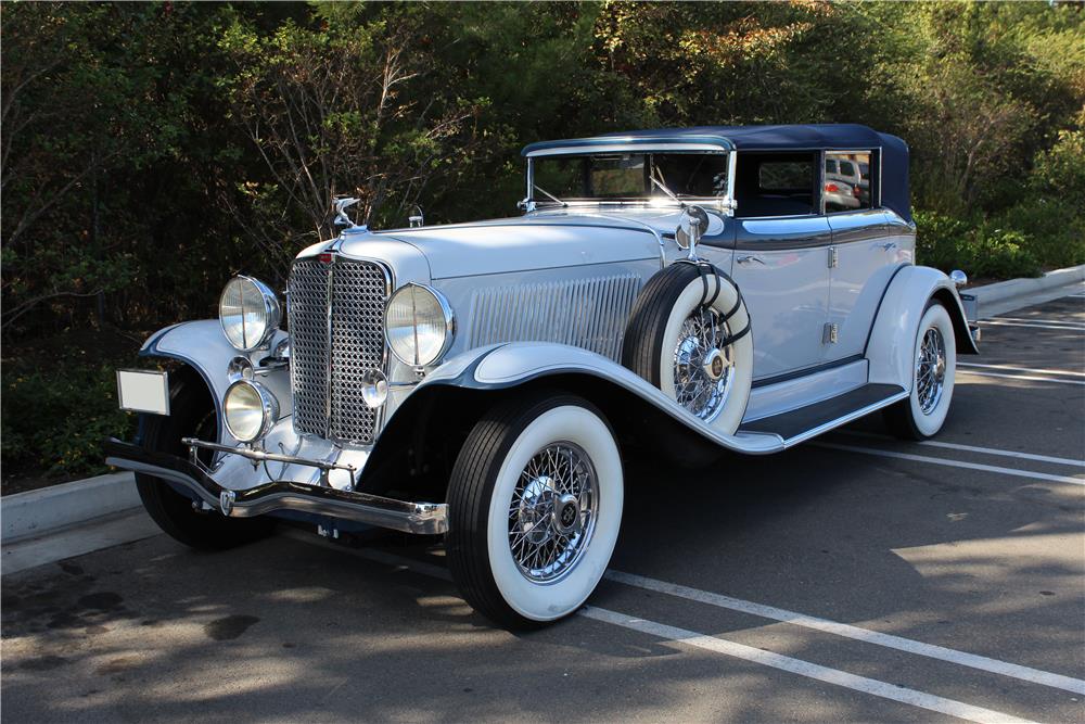 1932 AUBURN 12 160A CONVERTIBLE SEDAN