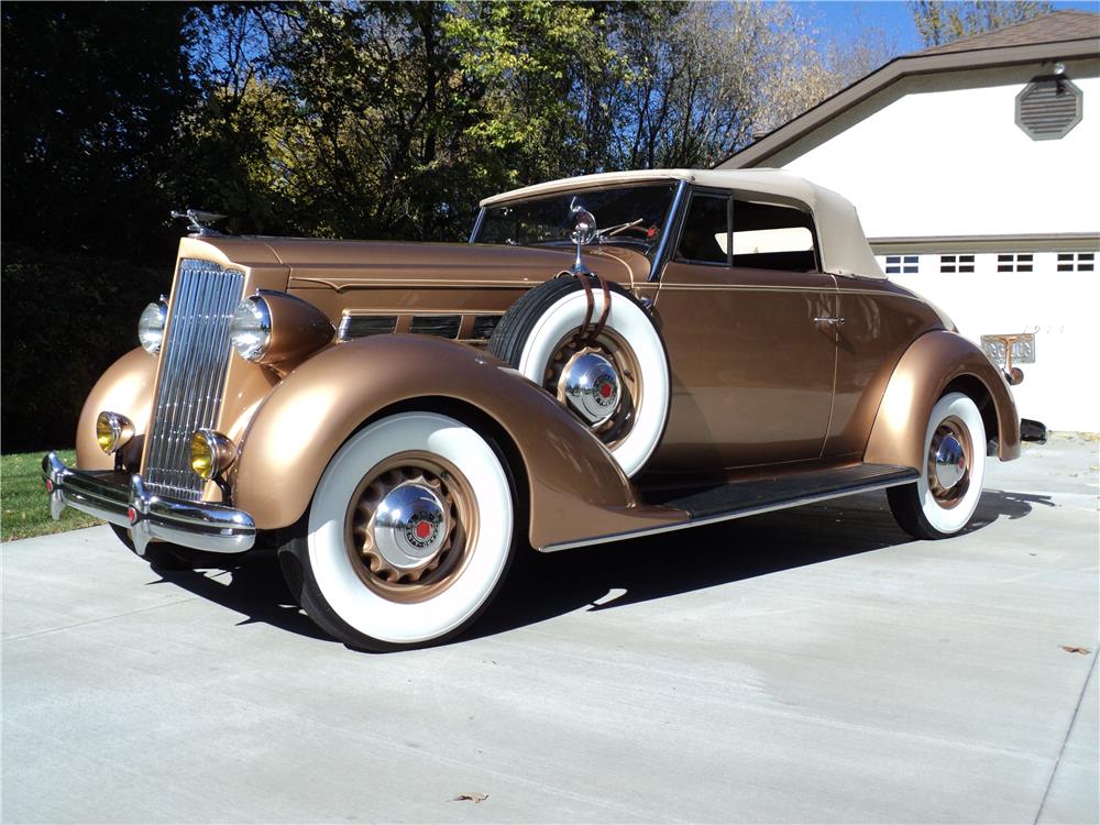 1937 PACKARD 120 CONVERTIBLE