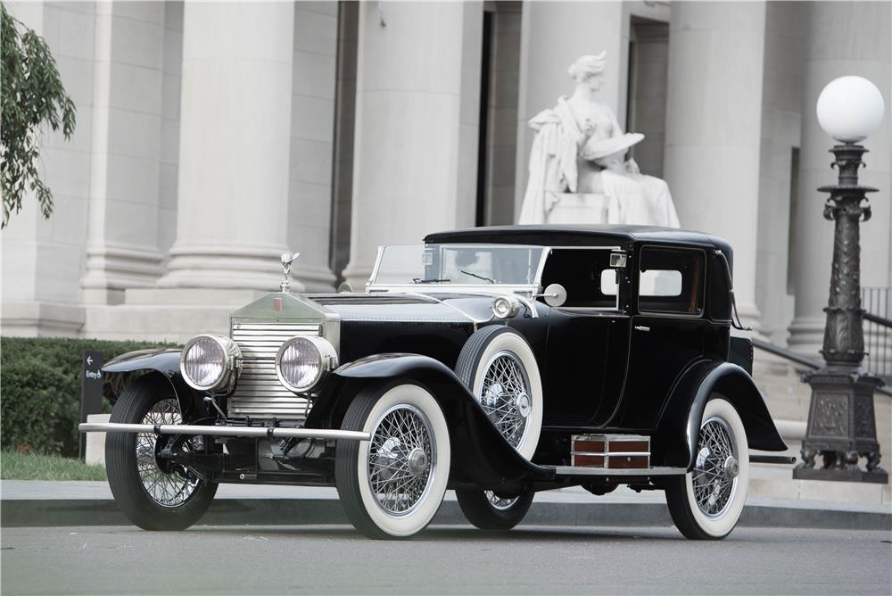 1925 ROLLS-ROYCE SPRINGFIELD SILVER GHOST RIVIERA TOWNCAR