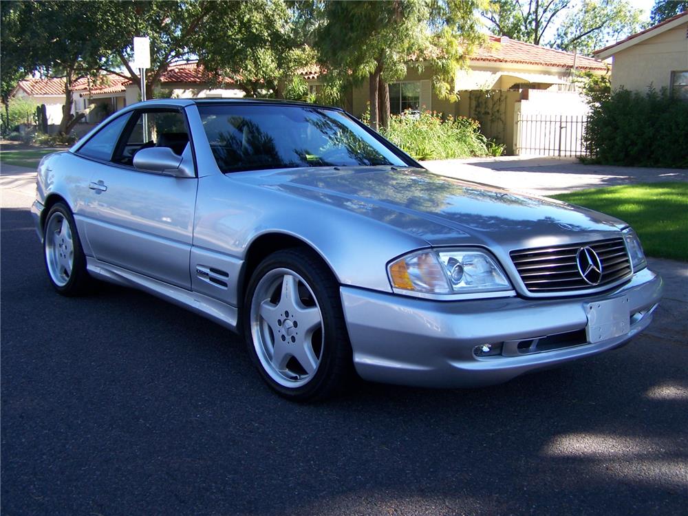 2000 MERCEDES-BENZ SL500 CONVERTIBLE