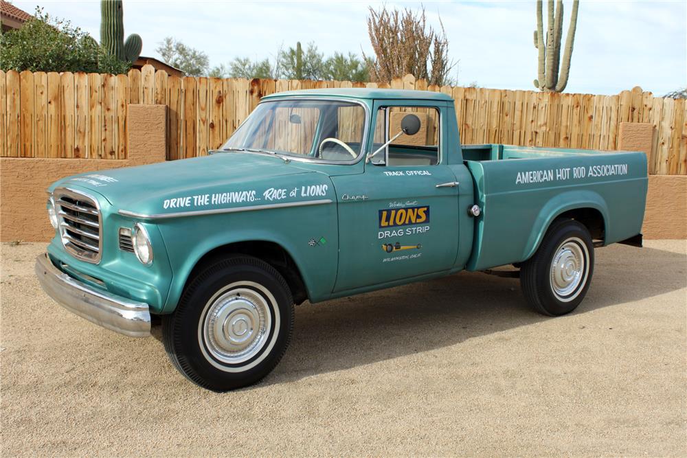 1962 STUDEBAKER CHAMP CUSTOM PICKUP