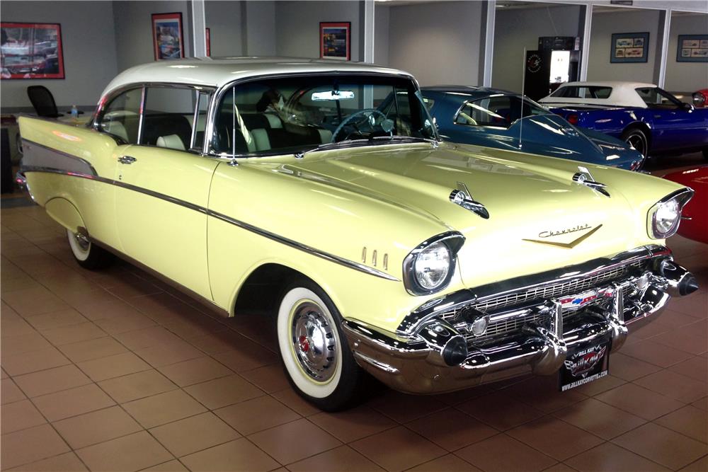 1957 CHEVROLET BEL AIR 2 DOOR HARDTOP