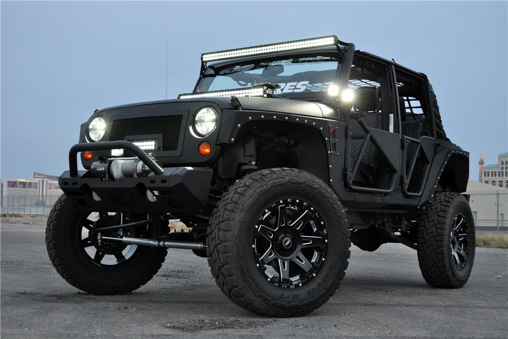 2013 JEEP WRANGLER UNLIMITED CUSTOM SUV