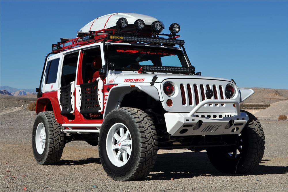 2012 JEEP WRANGLER UNLIMITED CUSTOM SUV