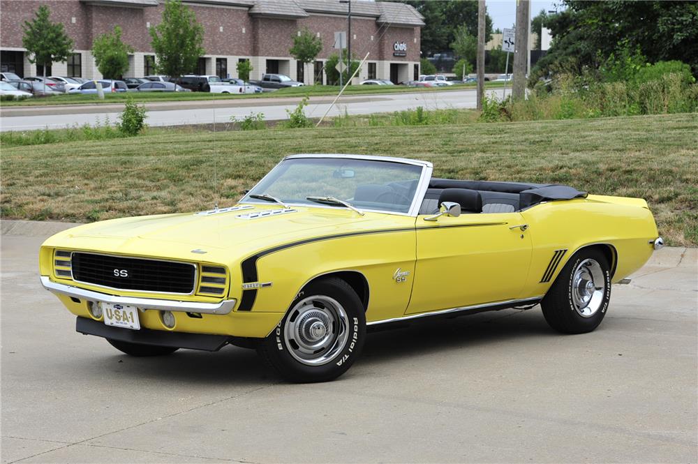 1969 CHEVROLET CAMARO CONVERTIBLE